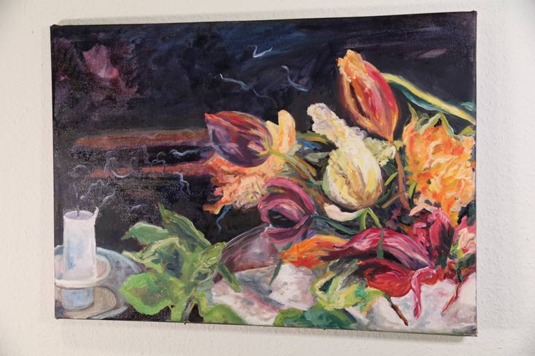 Original Still Life Painting by Christa Riemann