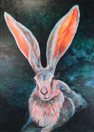 Print of Figurative Animal Paintings by Christa Riemann