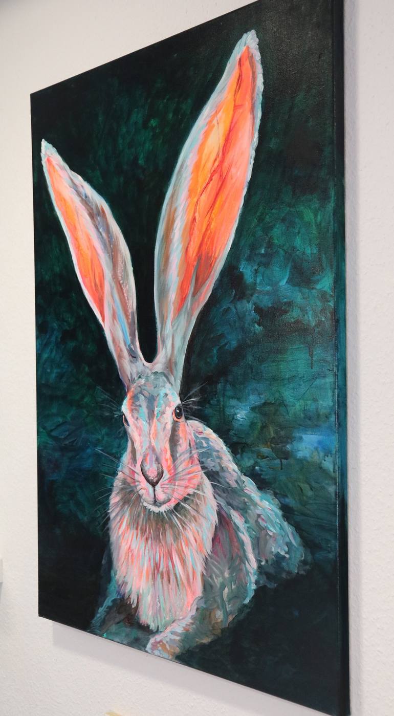 Original Animal Painting by Christa Riemann