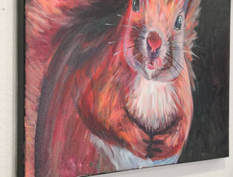 Original Figurative Animal Painting by Christa Riemann