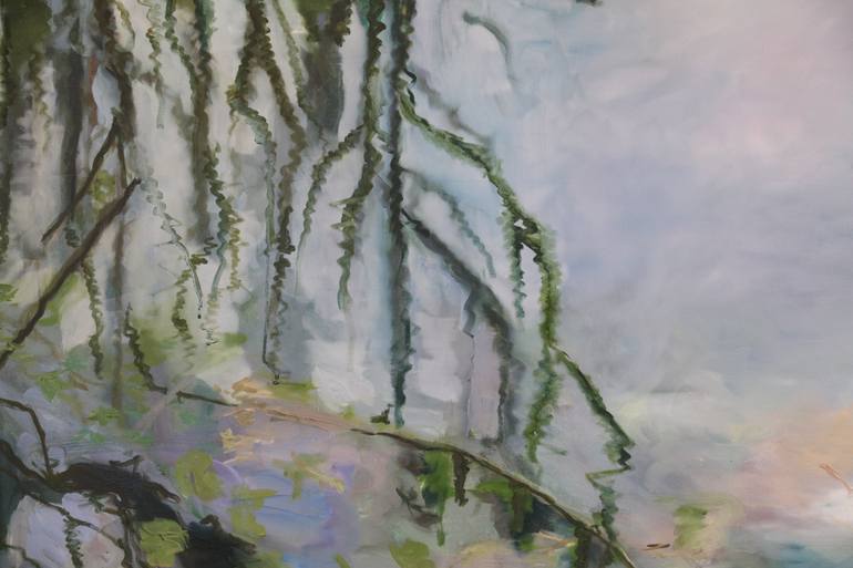 Original Expressionism Botanic Painting by Christa Riemann