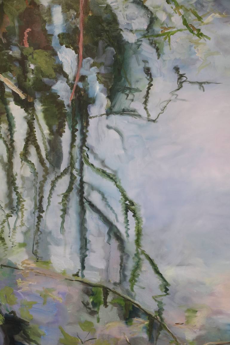 Original Expressionism Botanic Painting by Christa Riemann