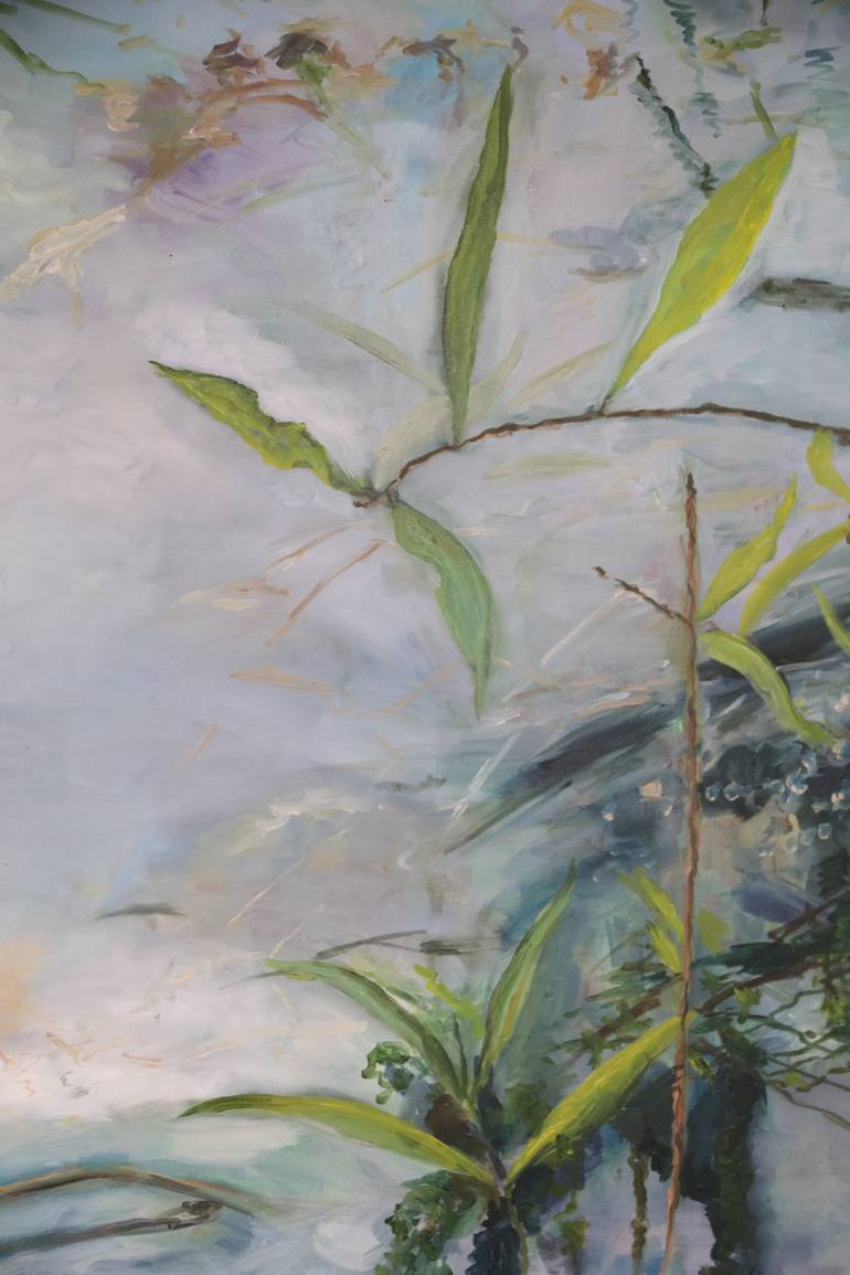 Original Expressionism Botanic Painting by Christa Riemann