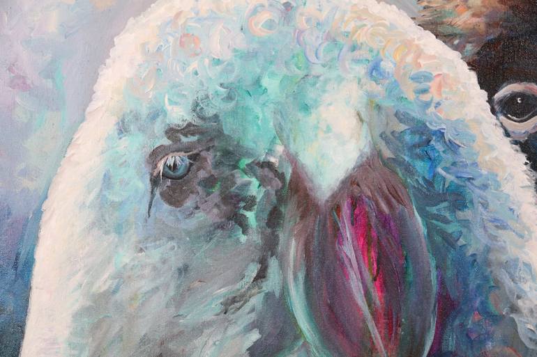 Original Animal Painting by Christa Riemann