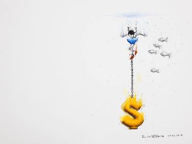 Print of Conceptual Humor Paintings by Rich Wilkie