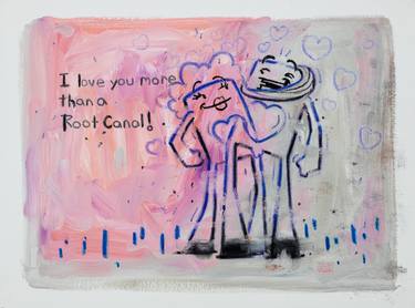 Print of Conceptual Love Paintings by Rich Wilkie