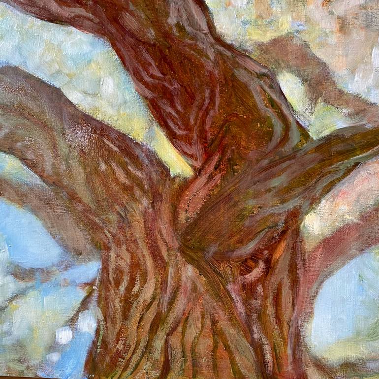 Original Impressionism Nature Painting by Chris Thorketill Grimes