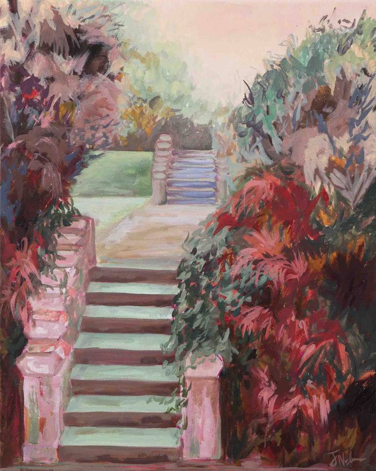Original Impressionism Landscape Paintings by Janet Nelson