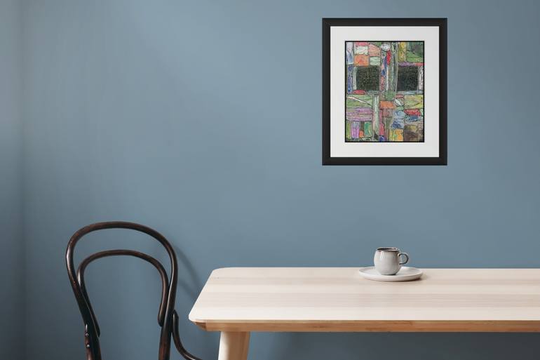 Original Modernism Architecture Mixed Media by Alison Adams