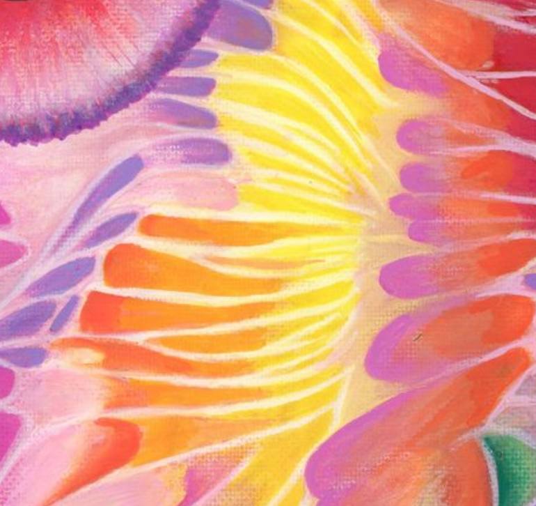 Original Abstract Animal Painting by Alison Adams