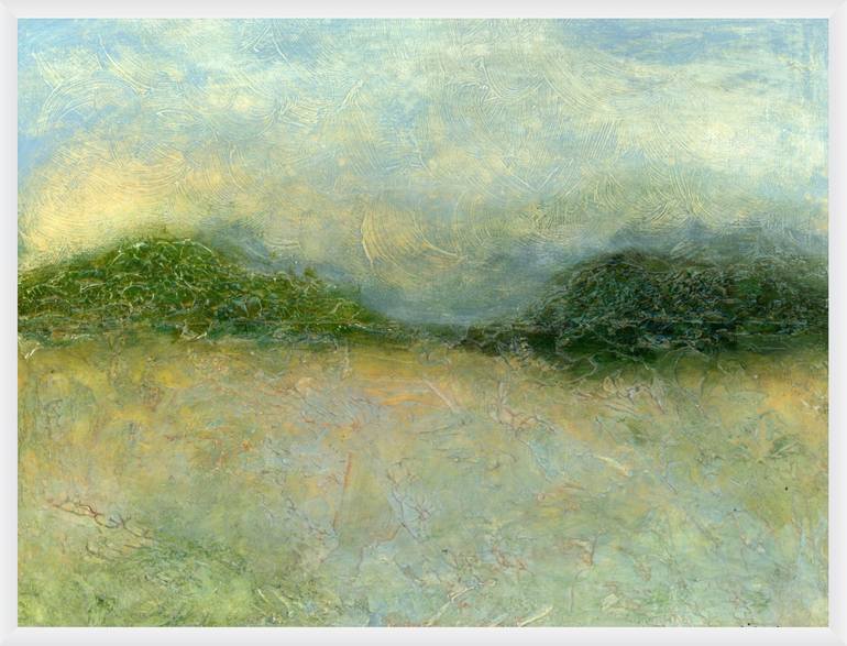 Original Abstract Landscape Painting by Alison Adams