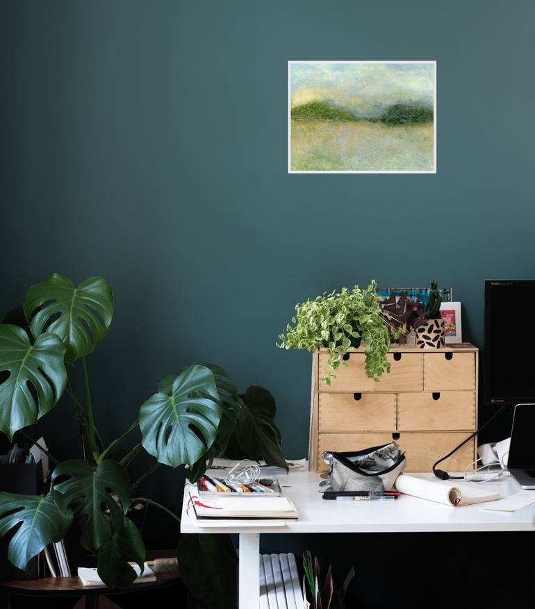 Original Abstract Landscape Painting by Alison Adams