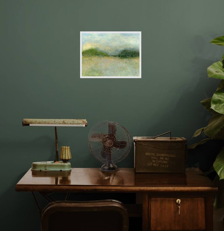 Original Abstract Landscape Painting by Alison Adams