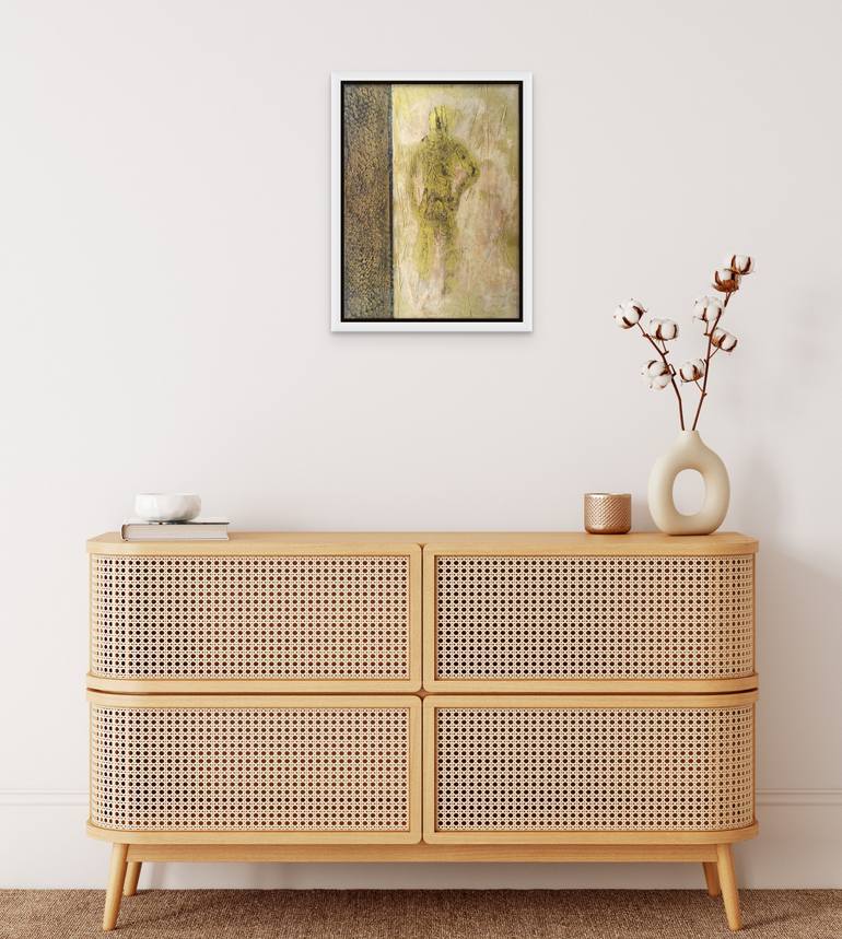 Original Abstract Men Mixed Media by Alison Adams