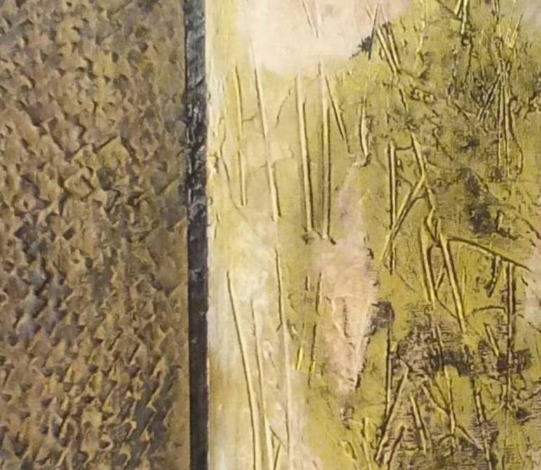 Original Abstract Men Mixed Media by Alison Adams