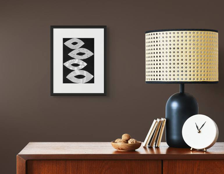Original Abstract Geometric Collage by Alison Adams