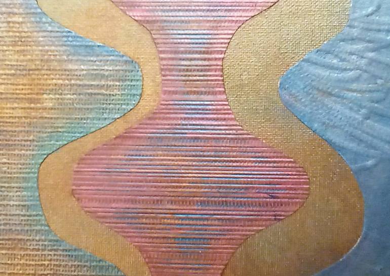 Original Contemporary Abstract Collage by Alison Adams