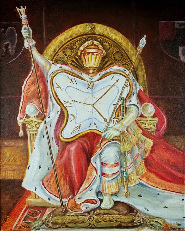 Original Neoclassicism Fantasy Paintings by Konstantin Rudnev