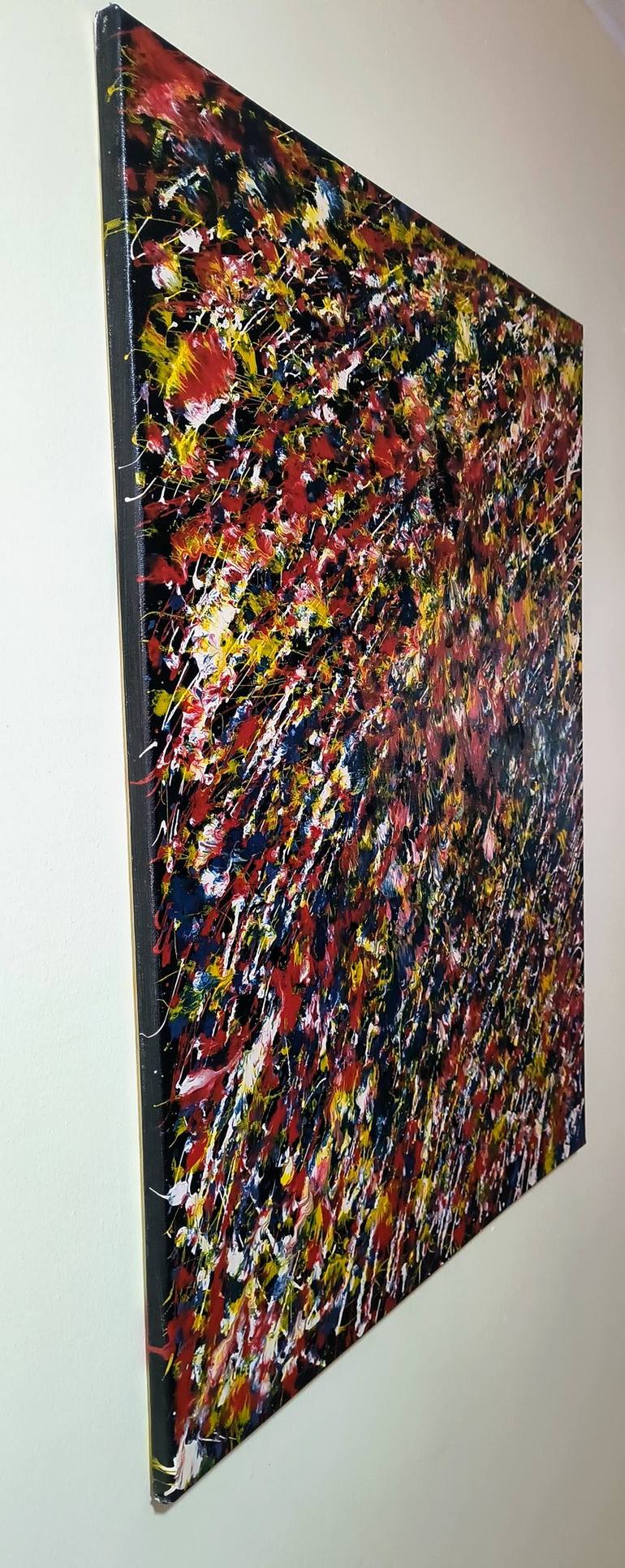 Original Abstract Painting by Rosa Cisneros