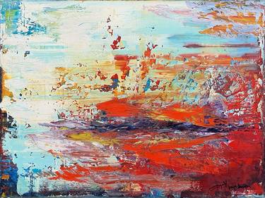 Original Abstract Seascape Paintings by Egonia Art