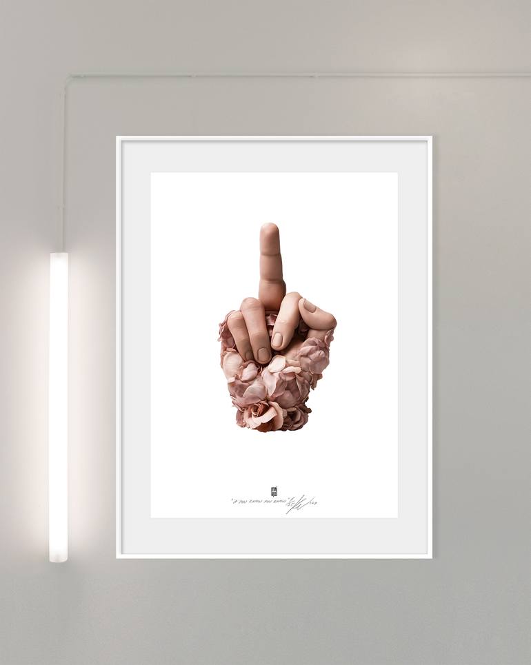 Original Street Art Language Digital by Mia Mai