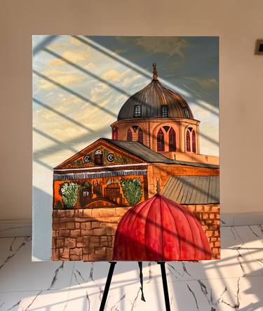 Original Expressionism Architecture Paintings by Sufia Ahmed