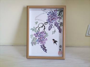 Original Floral Paintings by Ran Xu