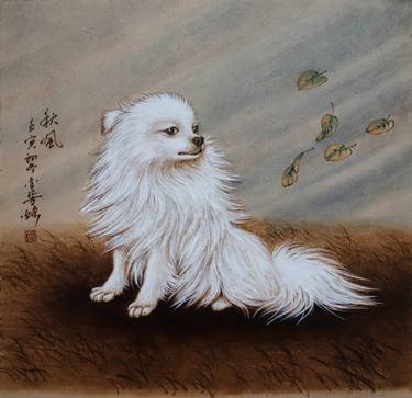 Print of Art Deco Animal Paintings by Jinfang Lu