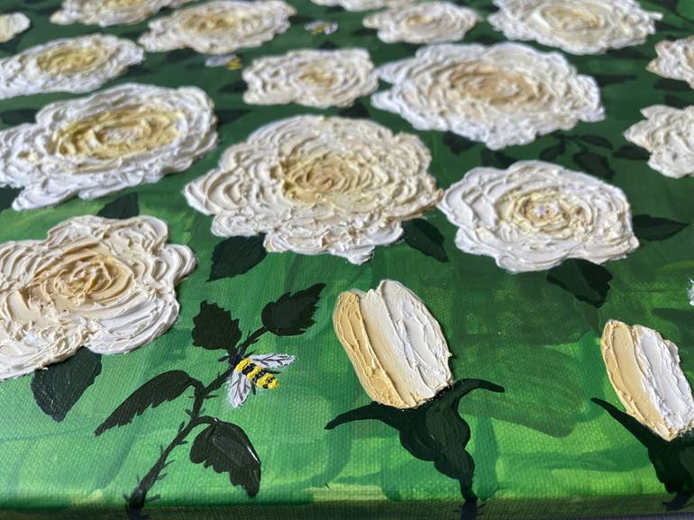 Original Floral Painting by Milana Boroday