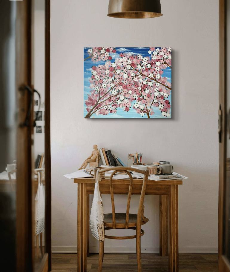 Original Floral Painting by Milana Boroday