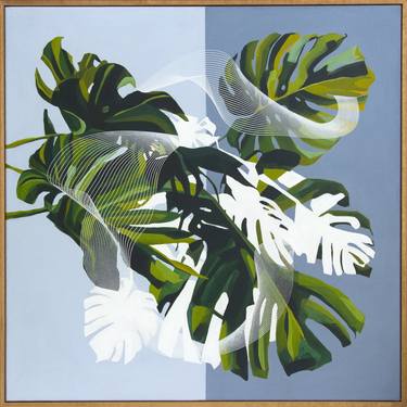 Original Abstract Botanic Paintings by Aoife Tolerton