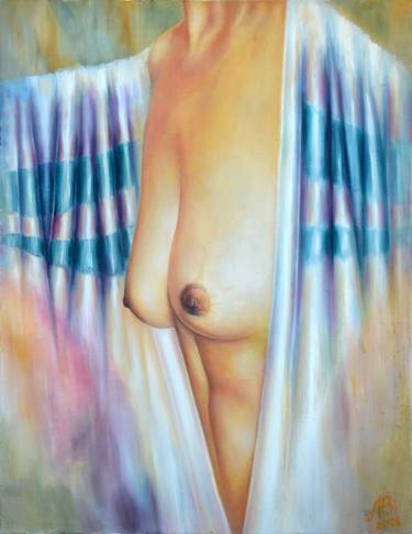 Print of Impressionism Nude Paintings by Aljona Frantaseva