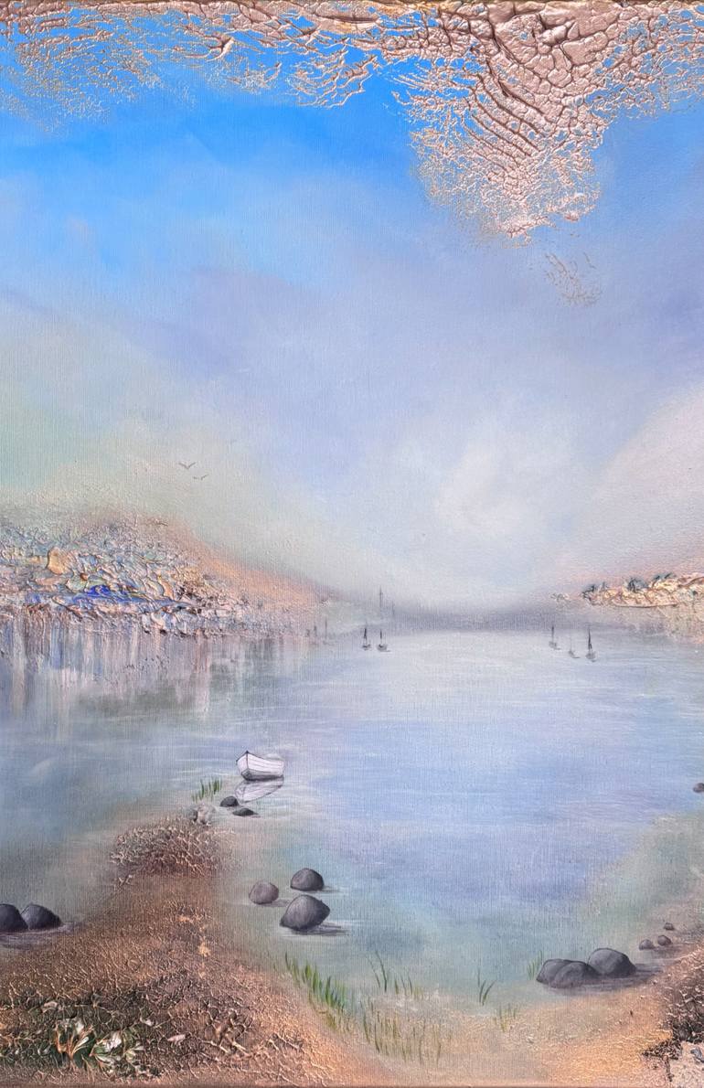 Original Impressionism Abstract Painting by Sofie Zarti