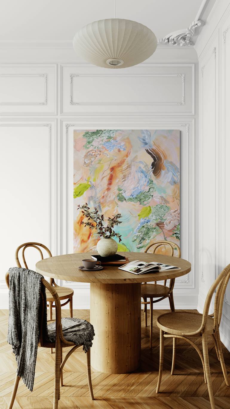 Original Abstract Expressionism Abstract Painting by Ryniee Decheser