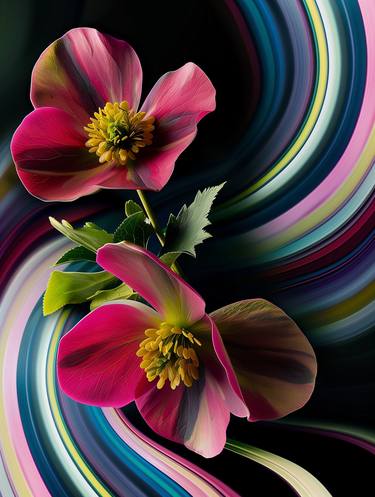 Original Floral Mixed Media by Ana Butrym