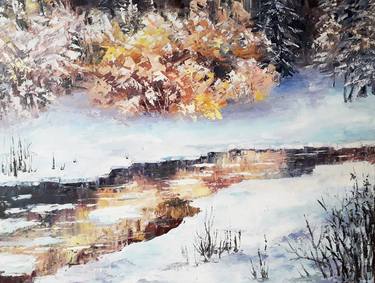 Original Landscape Paintings by Yuliia Zaverukha