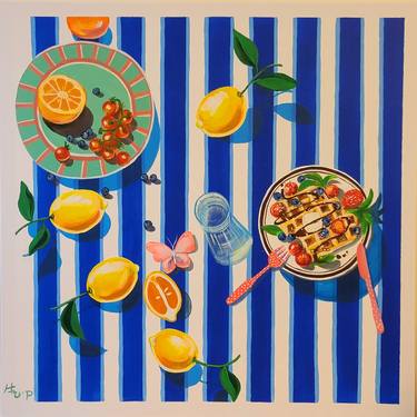 Original Contemporary Food & Drink Paintings by 병선 박