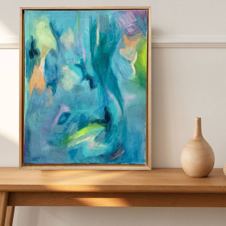 Original Abstract Painting by Hilary L  Hahn