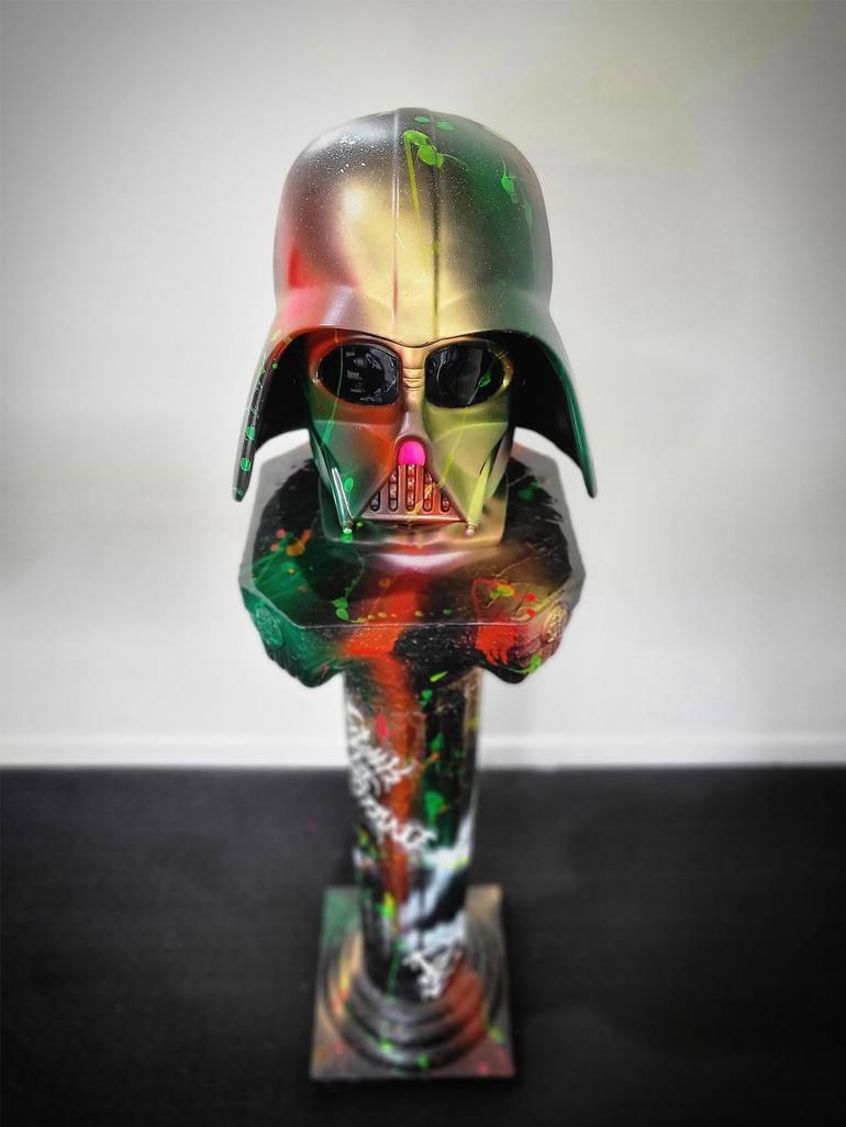Original Pop Art Graffiti Sculpture by Georgina Sepa