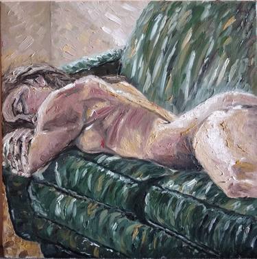 Original Nude Paintings by Luka Kiparoidze