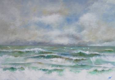 Original Impressionism Seascape Paintings by Sander Visser