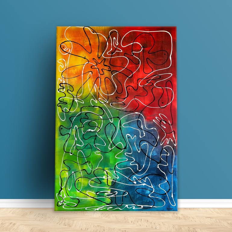 Original Abstract Painting by Arte Del CaSt