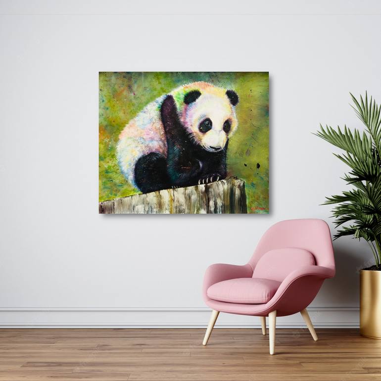 Original Animal Painting by Maria Umanets