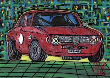 Print of Abstract Car Paintings by Francesco Radogna