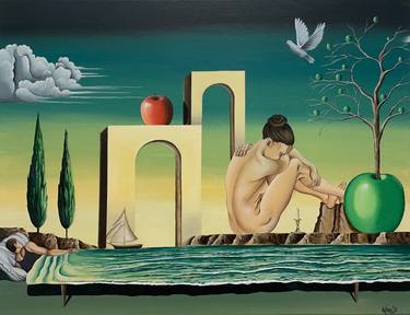 Original Surrealism Abstract Paintings by Bruno Valente
