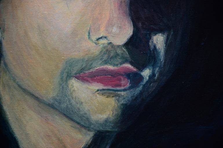 Original Figurative Men Painting by Alexandre David Lejuez