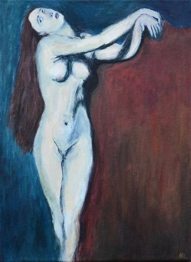 Original Figurative Nude Paintings by Alexandre David Lejuez