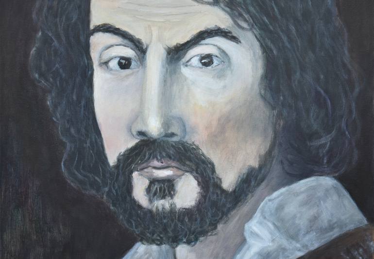 Original Figurative Men Painting by Alexandre David Lejuez