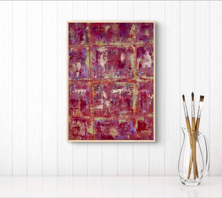 Original Abstract Painting by Amisa Mukaj