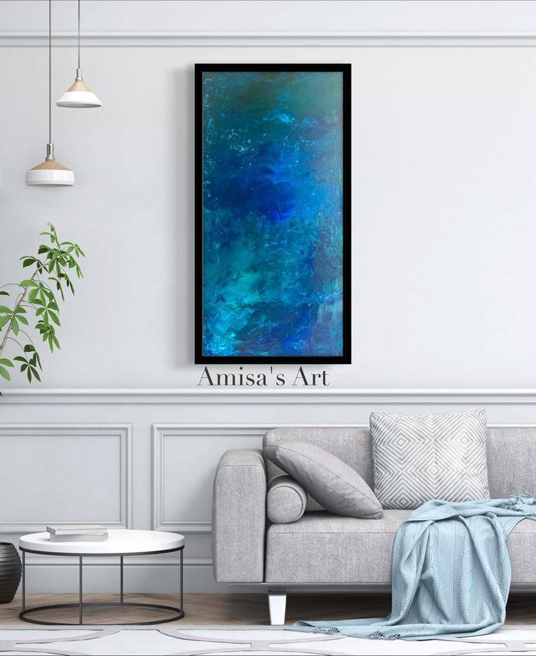 Original Abstract Painting by Amisa Mukaj